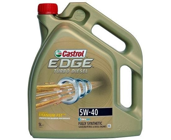 Castrol Motora eļļa 5W40 EDGE TURBO DIESEL TITANIUM FST 5L