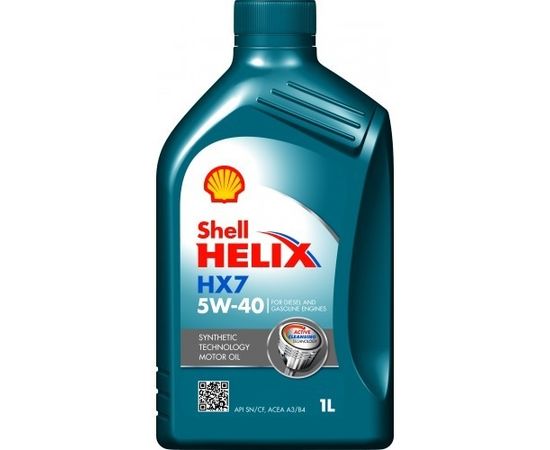 Shell Motora eļļa 5W40 HELIX HX7 1L