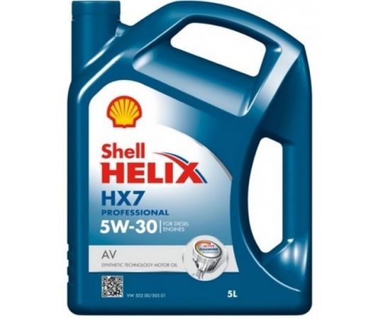 Shell Motora eļļa 5W30 HELIX HX7 PROFESSIONAL AV 5L