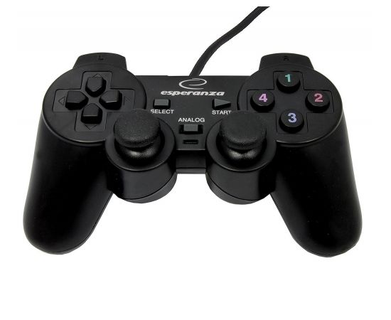 Esperanza Gamepad PC USB WARRIOR black EG102