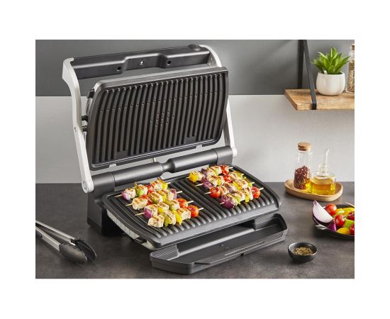Tefal GC728D10 OptiGrill+ XL, 2000 W, stainless steel nerūsējošā tērauda - Elektriskais grils