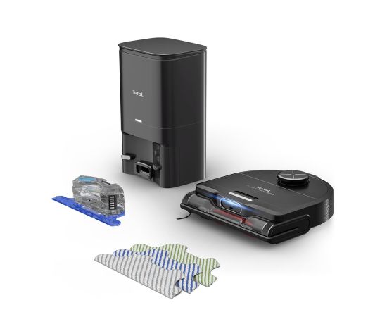 Tefal RG9495 Black Robot vacuum cleaner with station S220+ Пылесосы - Роботы