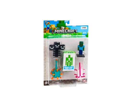 MINECRAFT 3D фигурка, 5 шт в комплекте