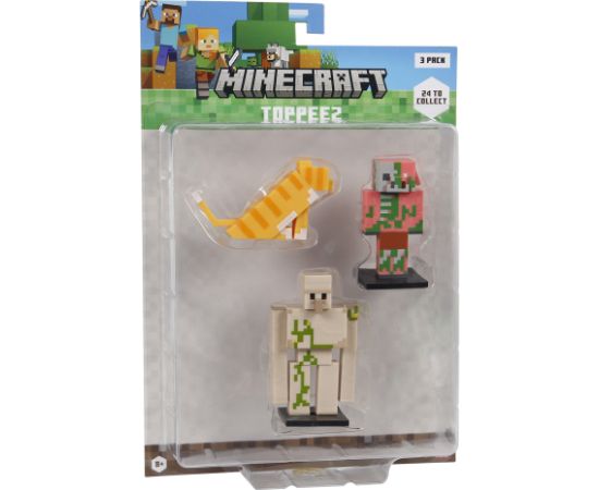 MINECRAFT 3D фигурка, 3 шт в комплекте