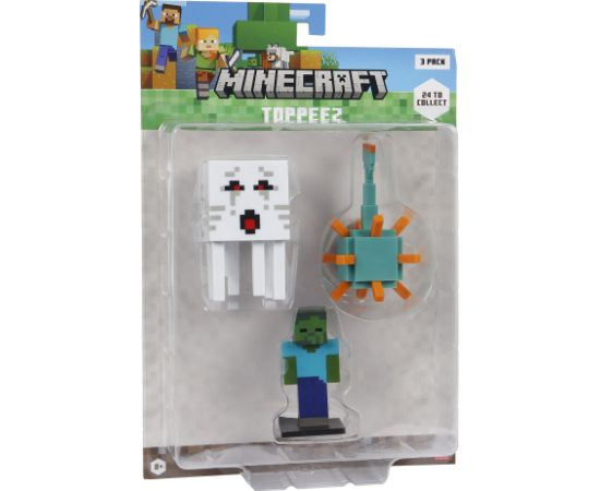 MINECRAFT 3D фигурка, 3 шт в комплекте
