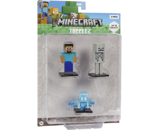 MINECRAFT 3D фигурка, 3 шт в комплекте