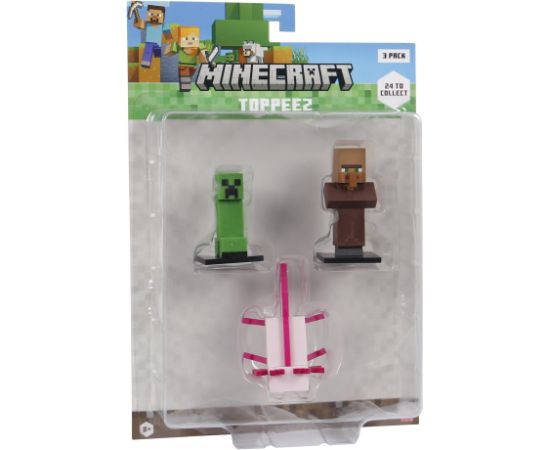 MINECRAFT 3D фигурка, 3 шт в комплекте