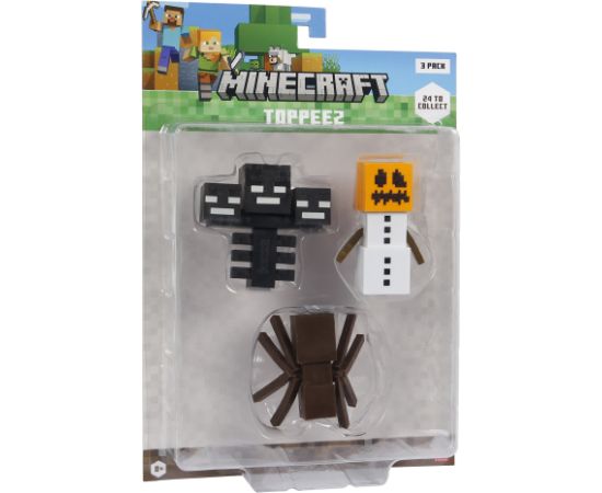 MINECRAFT 3D фигурка, 3 шт в комплекте