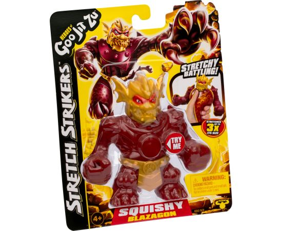 HEROES OF GOO JIT ZU Stretch Strikers figure