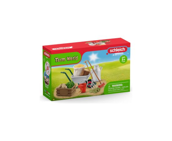 SCHLEICH FARM WORLD Staļļa kopšanas piederumi