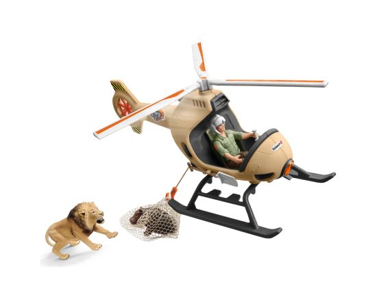 SCHLEICH WILD LIFE Helikopters dzīvnieku glābšanai