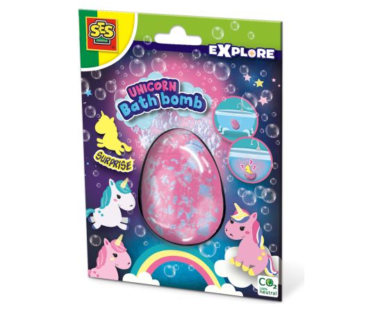 SES Бомбочка для ванной с сюрпризом "Единорог"