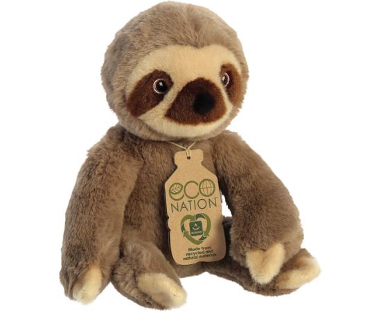 Aurora AUR Eco Nation Plīša rotaļlieta Sliņķis, 24 cm