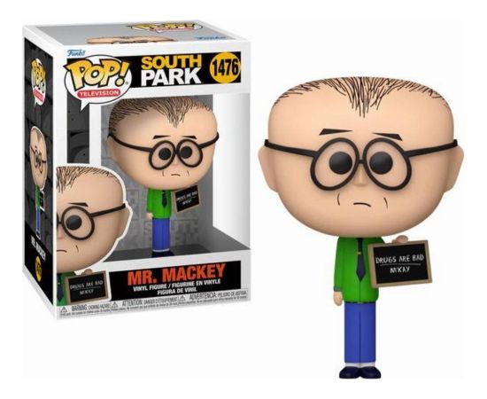 Funko Pop! Television: South Park - Mr. Mackey with Sign #1476 Vinyl Figure Piederumi konsolēm