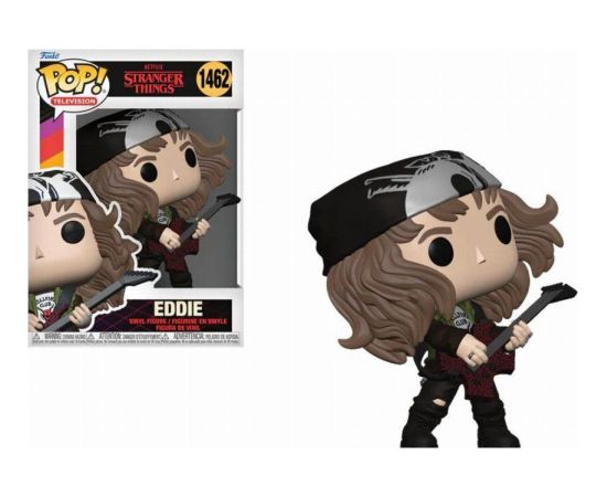 Funko Pop! Television: Stranger Things - Eddie (Hunter) (with Guitar​​) #1462 Vinyl Figure
