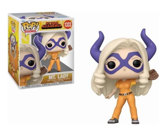 Funko Pop! Super Animation: My Hero Academia - Mt. Lady (Baseball) #1333 Vinyl Figure (6) Piederumi konsolēm