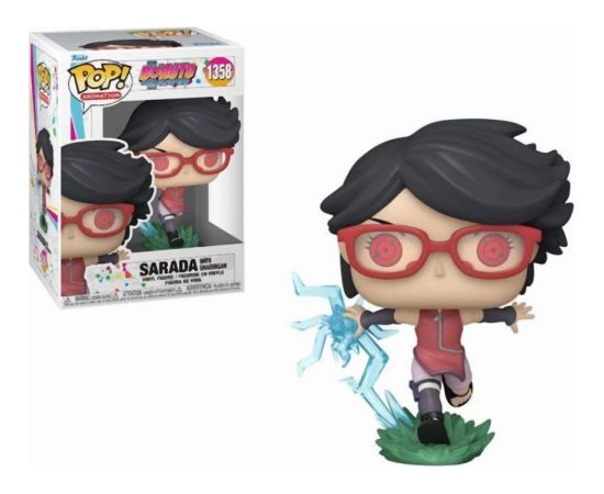 Funko Pop! Animation: Boruto S3 - Sarada with Sharingann #1358 Vinyl Figure Piederumi konsolēm