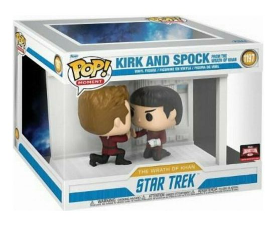 Funko Pop! Moments: Star Trek: Wrath of Khan - Kirk and Spock from the Wrath of Khan (Special Edition) #1197 Vinyl Figure Piederumi konsolēm
