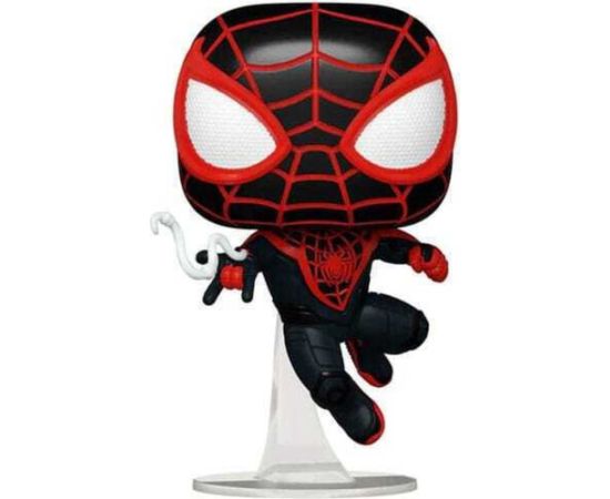 Funko Pop! Marvel Gamerverse: Spider-Man 2 - Miles Morales (Upgraded Suit) #970 Bobble-Head Vinyl Figure Piederumi konsolēm