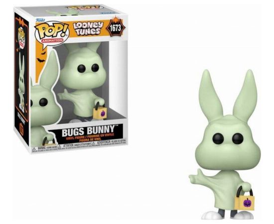 Funko Pop! Animation: Looney Tunes Halloween - Bugs Bunny (Ghost)​ #1673 Vinyl Figure Игры