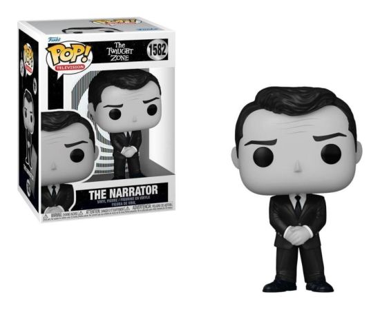 Funko Pop! Television: The Twilight Zone - The Narrator #1582 Vinyl Figure Piederumi konsolēm
