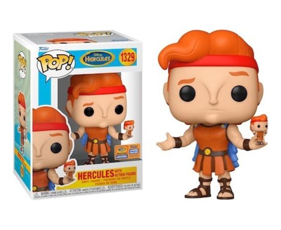 Funko Pop! Disney: Hercules - Hercules with Action Figure (Convention Limited Edition) #1329 Vinyl Figure Игры
