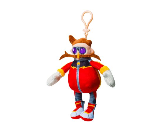 SONIC Piespraužama plīša rotaļlieta, 15 cm