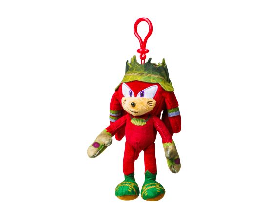 SONIC Piespraužama plīša rotaļlieta, 15 cm