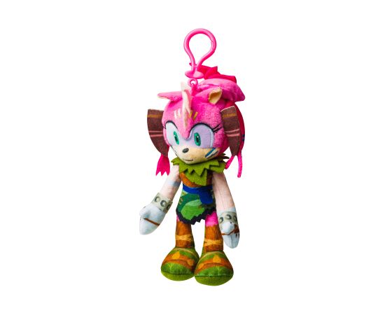 SONIC Piespraužama plīša rotaļlieta, 15 cm