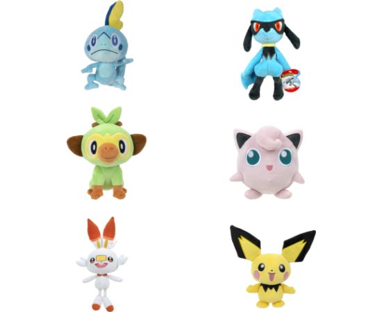 POKEMON W12 Плюшевые Герои Покемон, 20 см