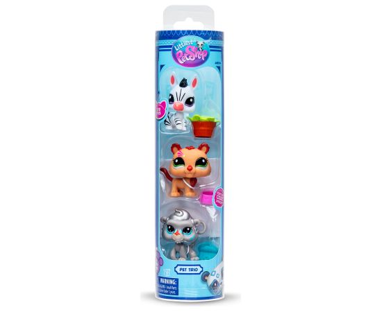 Hasbro LITTLEST PET SHOP комплект их 3-х фигурок Фигурки и герои
