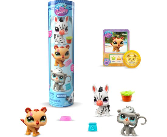 Hasbro LITTLEST PET SHOP комплект их 3-х фигурок Фигурки и герои