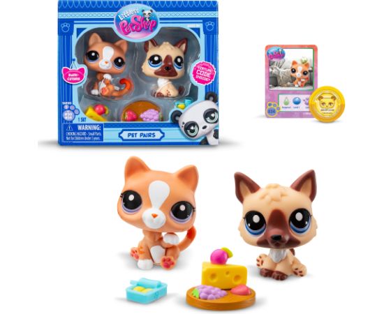 Hasbro LITTLEST PET SHOP Комплект из 2-х фигурок Фигурки и герои