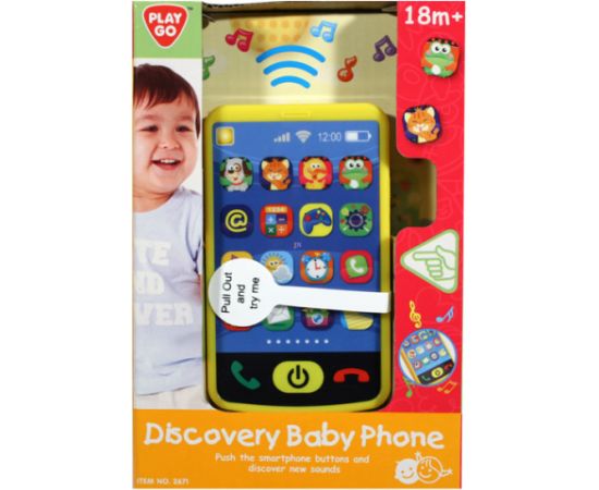PLAYGO INFANT&TODDLER discovery baby phone, 2671
