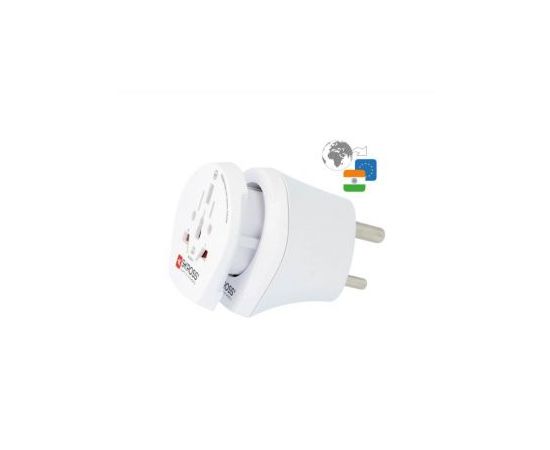 Skross   Travel adapter CO W to IND White Зарядные устройства