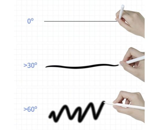 Tech-Protect Digital Magnetic Stylus Pen 2 magnētiskais rakstāmspalva iPad planšetdatoram - balta