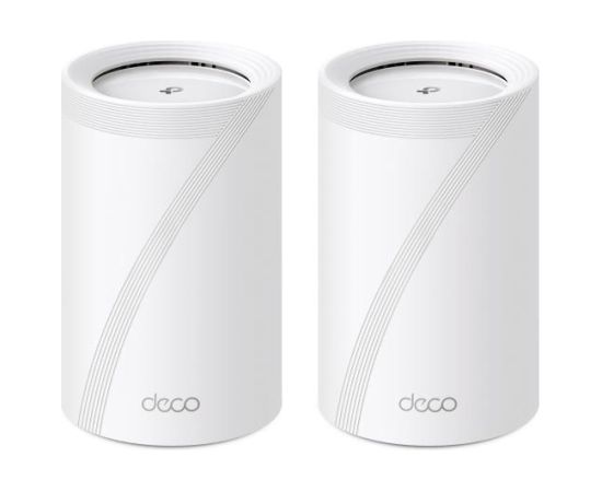 Wireless Router TP-LINK Wireless Access Point / Router 2-pack 9300 Mbps Mesh Wi-Fi 7 USB 3.0 4x2.5GbE LAN \ WAN ports 4 Number of antennas 4 DECOBE65(2-PACK)