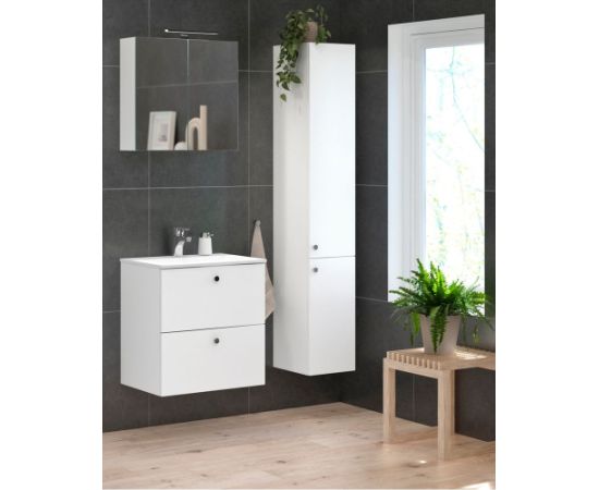 Gustavsberg Vannas istabas skapītis ar izlietni Graphic Base 60 cm balts - gab. Izlietnes skapis