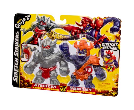 HEROES OF GOO JIT ZU Stretch Strikers фигурка, 2 шт в упаковке