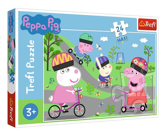 TREFL PEPPA PIG Maxi Пазл Свинка Пеппа, 24 шт.