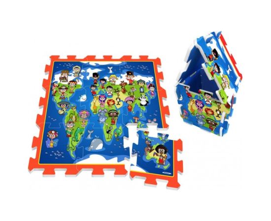 Paklājiņš-puzle WORLD and CHILDREN ZA3149 Attīstošie paklājiņi