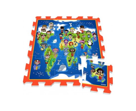 Paklājiņš-puzle WORLD and CHILDREN ZA3149 Attīstošie paklājiņi