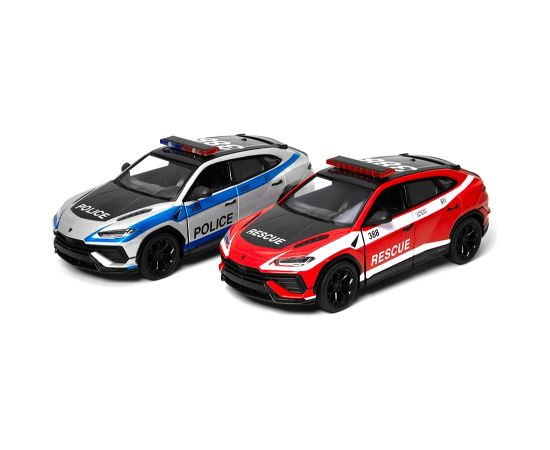 KINSMART Металлическая моделька Lamborghini Urus Performante (полиция/пожарная), масштаб 1:38