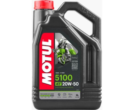 Motul 5100 20W50 4T Technosynthese 4L 4T četrtaktu eļļas