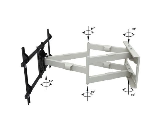 Multibrackets MB-6881 Настенный кронштейн для телевизора для телевизоров до 90" / 60kg