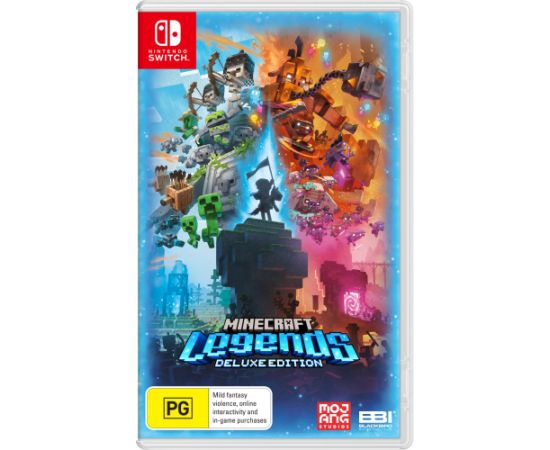 Nintendo Switch  Minecraft Legends Deluxe Nintendo spēles