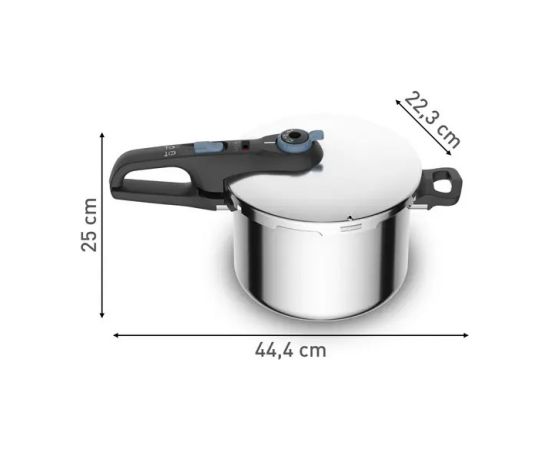 Szybkowar TEFAL Secure Trendy Pressure 6L P2580701