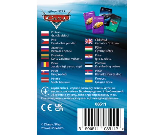 TREFL CARS Карточная игра Тачки