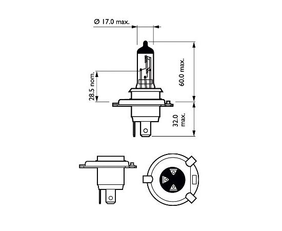 Philips Spuldze 12342LLECOB1