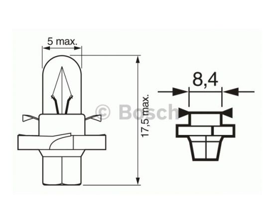 Bosch Signāla spuldze 1 987 302 255